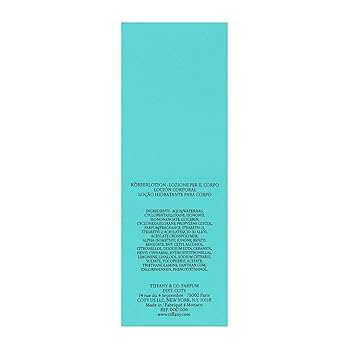 お値下げ•*¨ティファニー ボディローション 200ml ギフトボックス付き TIFFANY&Co. ティファニー Tiffany & Co. ボディローション